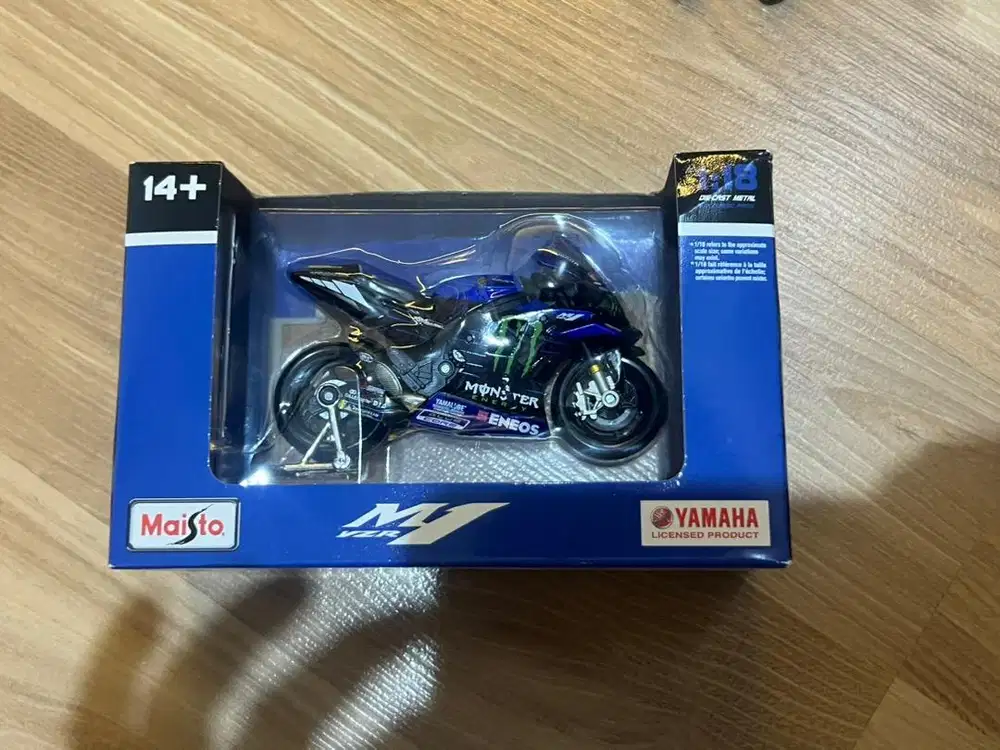 motoran 1:18 maisto yamaha m1 yzr fabio Quartararo
