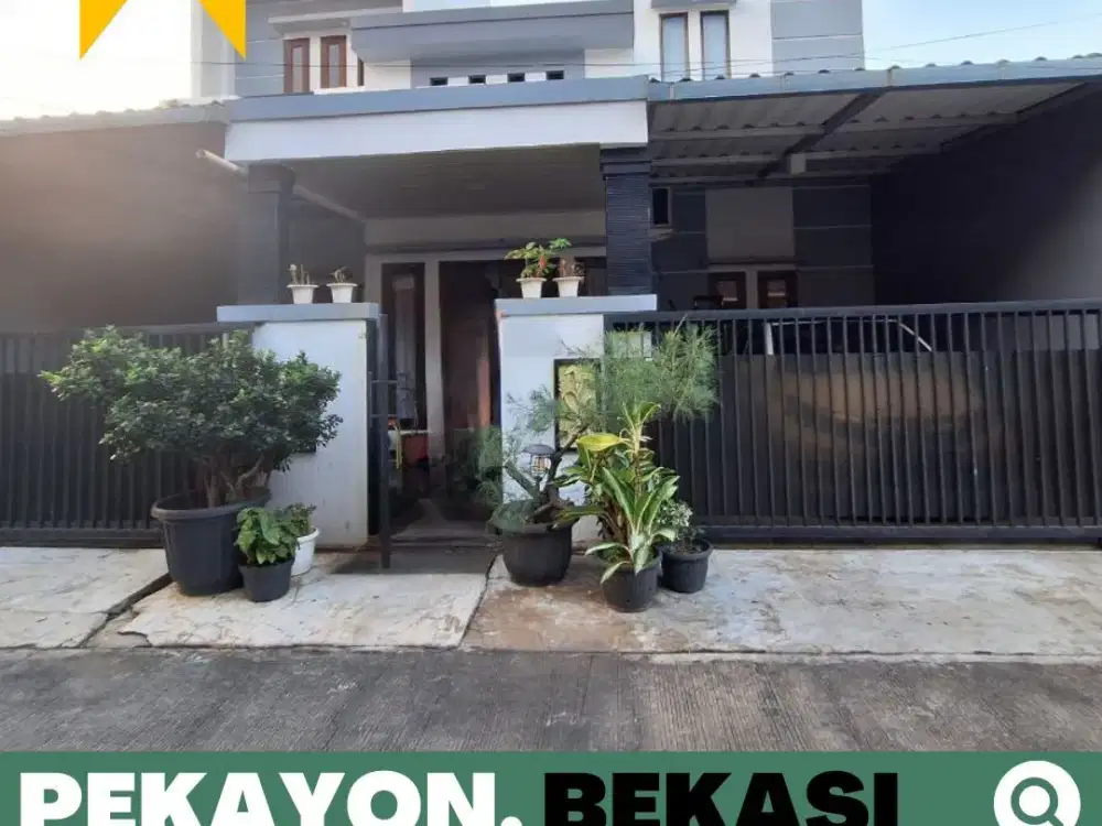 Rumah dijual Murah, Luas 2lt. Nempel Galaxy, Pekayon, Bekasi dekat Pakuwon Mal