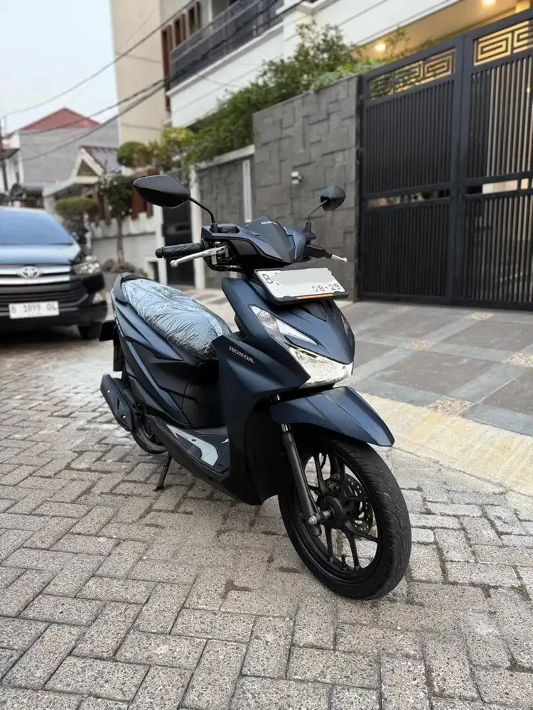 KM 855‼️ Honda Beat Deluxe Smart Key Dark Blue Navy TH 2024 PJK 8 2025