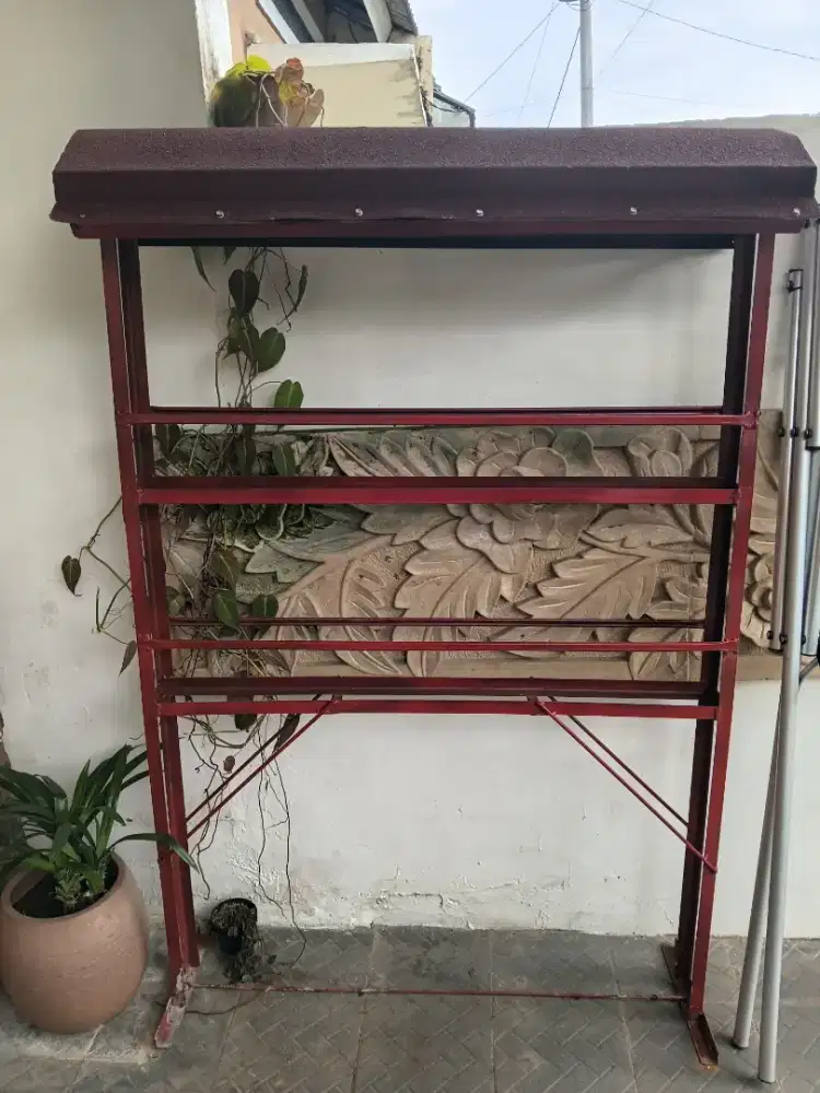 Dijual besi tempat jualan bensin