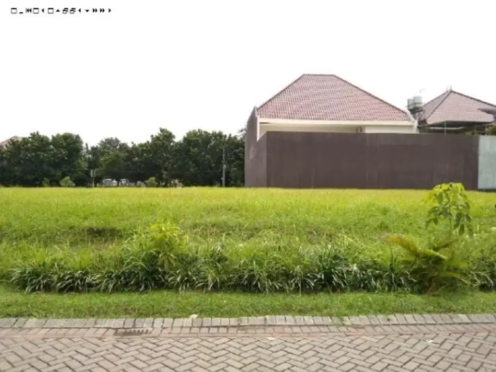 Kavling tanah Bukit Darmo Golf Hdp UTARA, Strategis