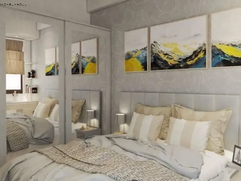 Apt. DENVER CITRALAND baru gress View pool, Full Furnish