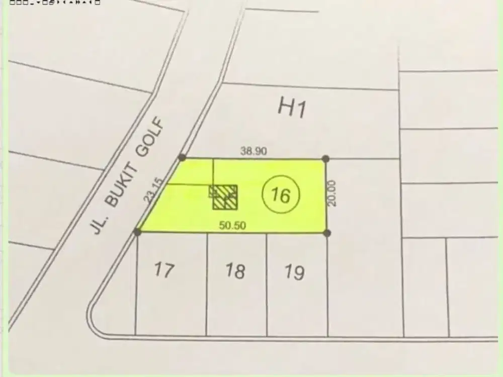 RUKO SEMUT MEGAH, strategis Bekas kantor bank