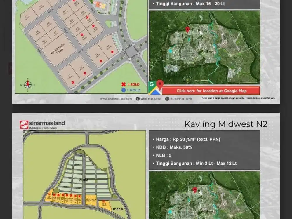 Jual Kavling Komersil di BSD by Sinarmas Land