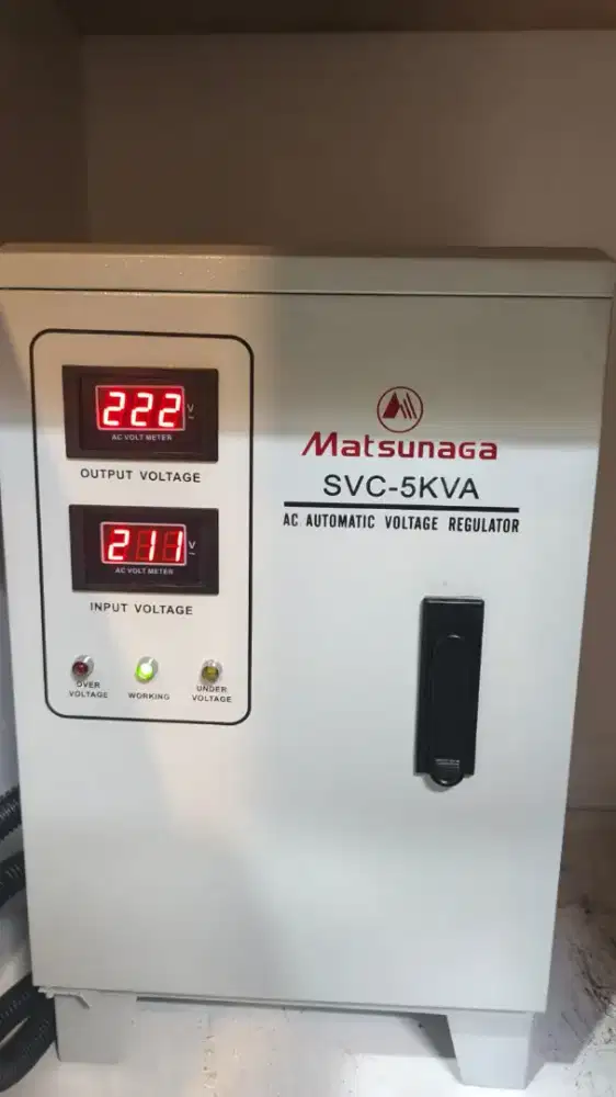 Stabilizer Stavolt Matsunaga Stavol 5Kva Servo 5000va