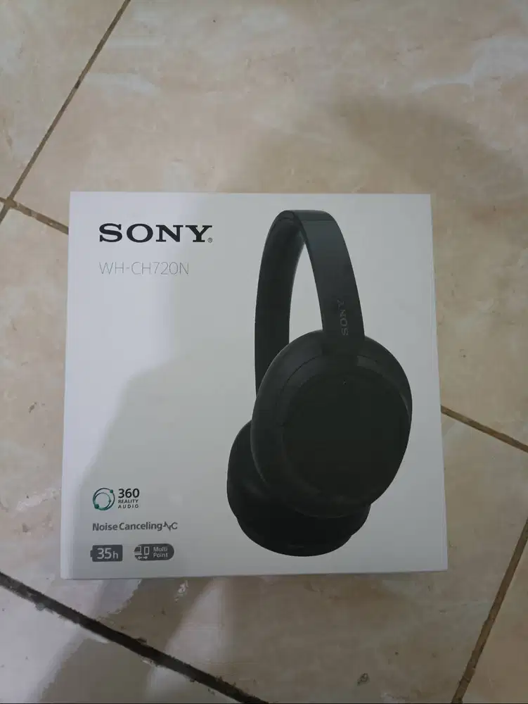 Dijual SONY WH-CH720N Wireless Noise Cancelling Headphone - Black