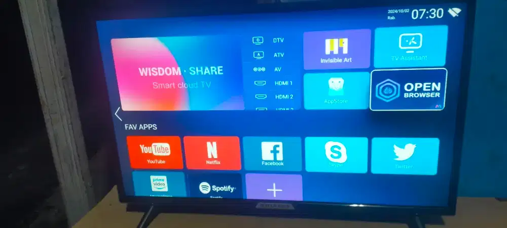 Jual TV smart digital normal