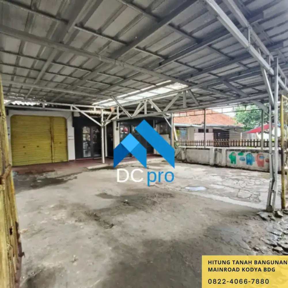 Dijual harga NJOP bangunan tua Jalan utama AH Nasution