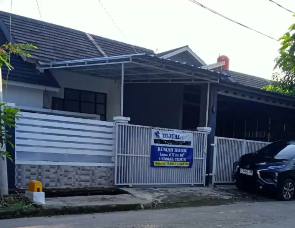 Rumah hook 100/130 Buana Tamansari Nol Jalan Baru Karawang Timur