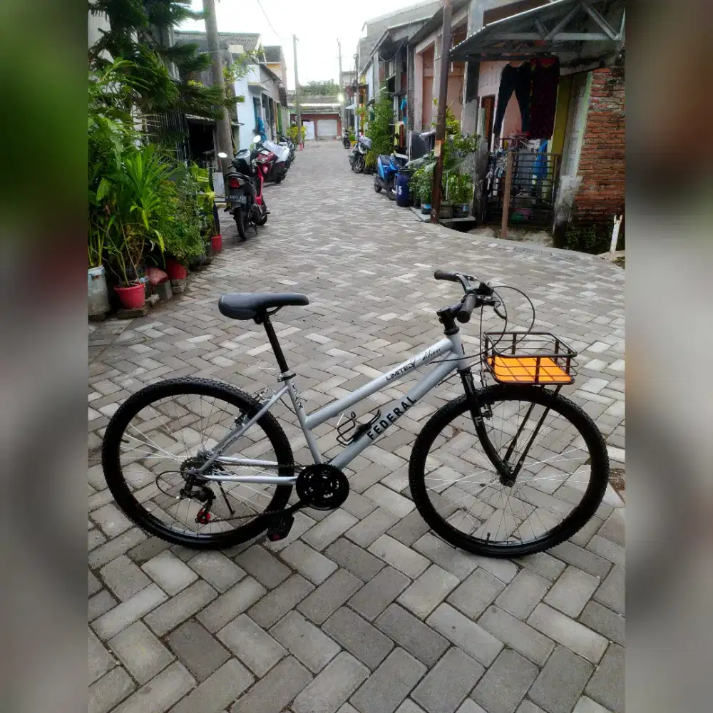 Cummuter bike 26 full mulus mengkilap