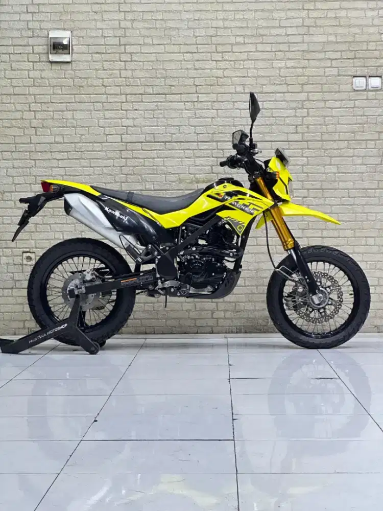 SUPERMOTO‼️ Kawasaki Dtracker 150 SE 2022 kuning Favorit| Dava Mustika