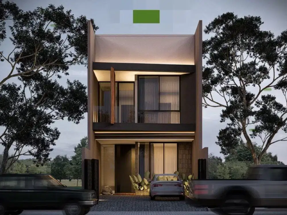 Rumah Manyar Kertoadi dekat Kertajaya Indah, Dharmahusada, Pakuwon City