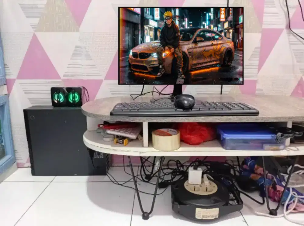 PC GAMING DESIGN + LCD + RAM 8 GB + VGA 1 GB + HD 500 GB + GAMES APP