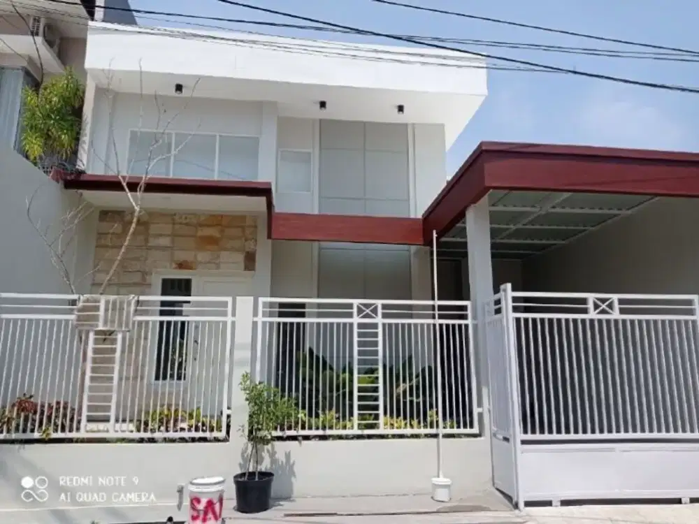 Rumah Baru di Babatan Pantai Listrik 2200 token, STRATEGIS