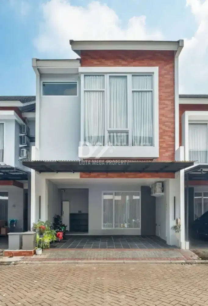 Rumah dijual cepat di Bintaro Tangerang Selatan full furnish cantik