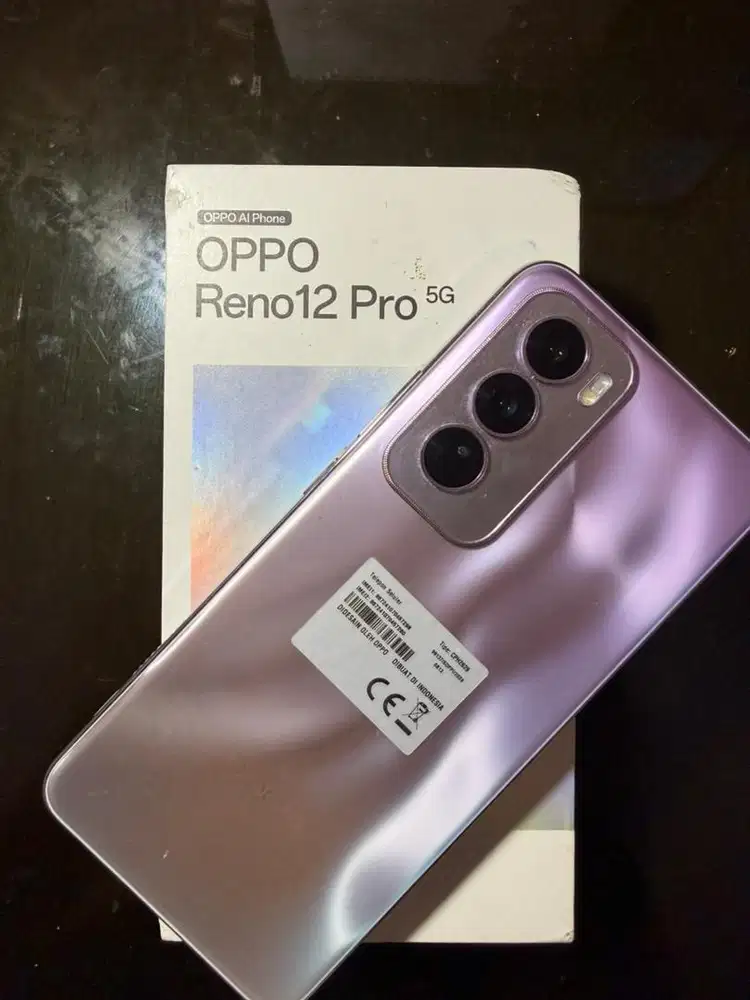 Oppo Reno 12 Pro Nabua Perak Ram 12/512 Mulus Lengkap
