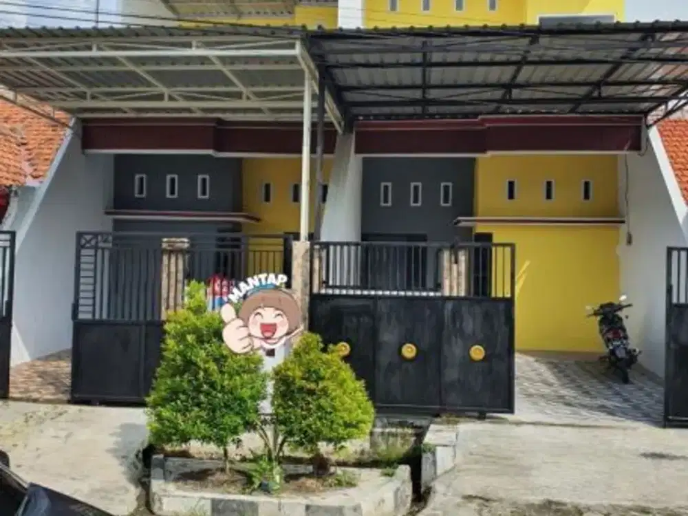 Rumah baru di jl. Sidotopo Wetan Indah hadap Barat, Strategis