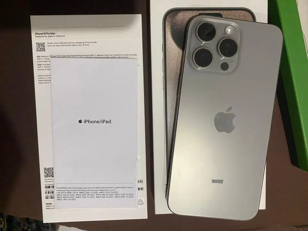 Iphone 15 promax 256 Gb ex IBOX