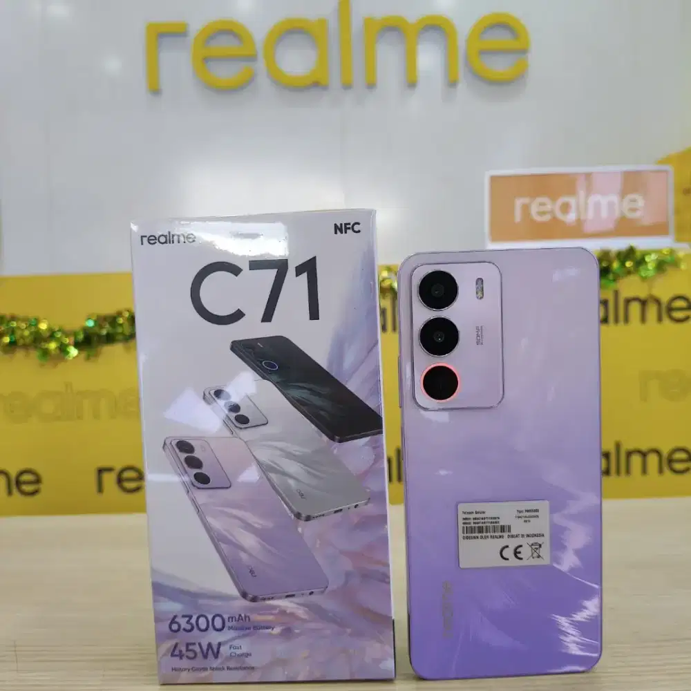 REALME C71 NFC TERLARIS BISA COD GRATIS ONGKIR