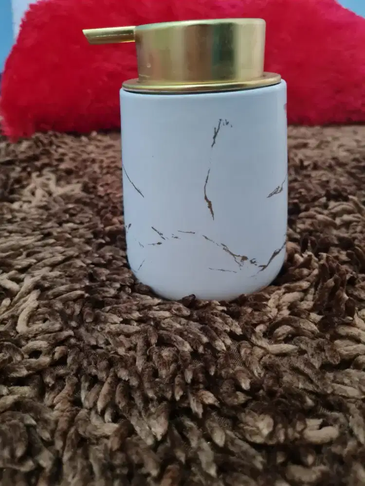Dispenser Sabun Keramik Marble