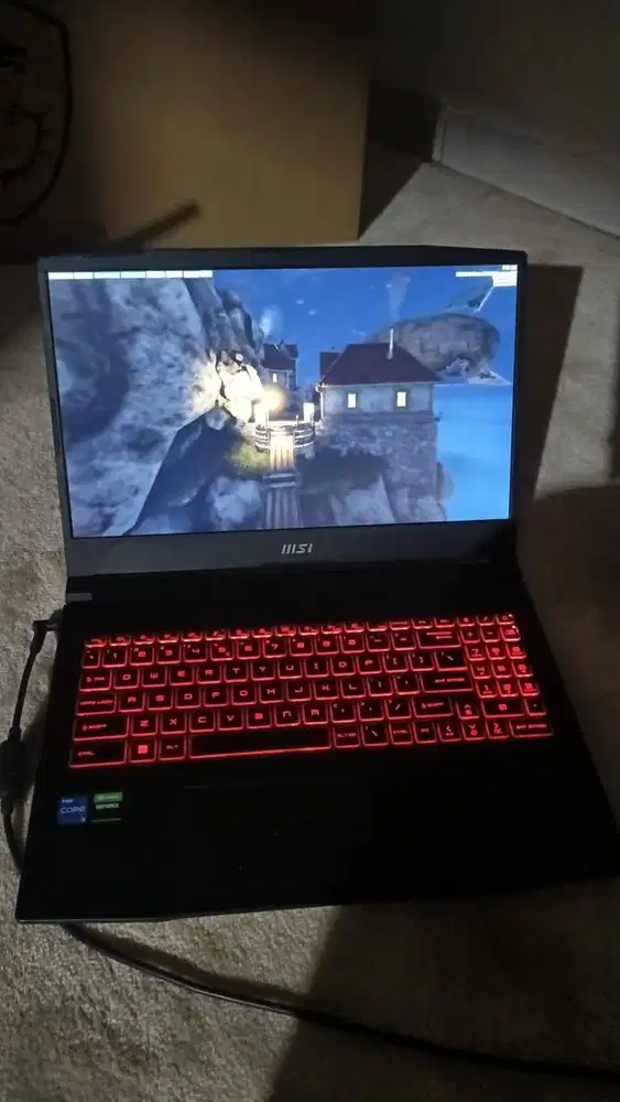 MSI Katana GF66 i5-11400H RTX 3060 6GB Fullset