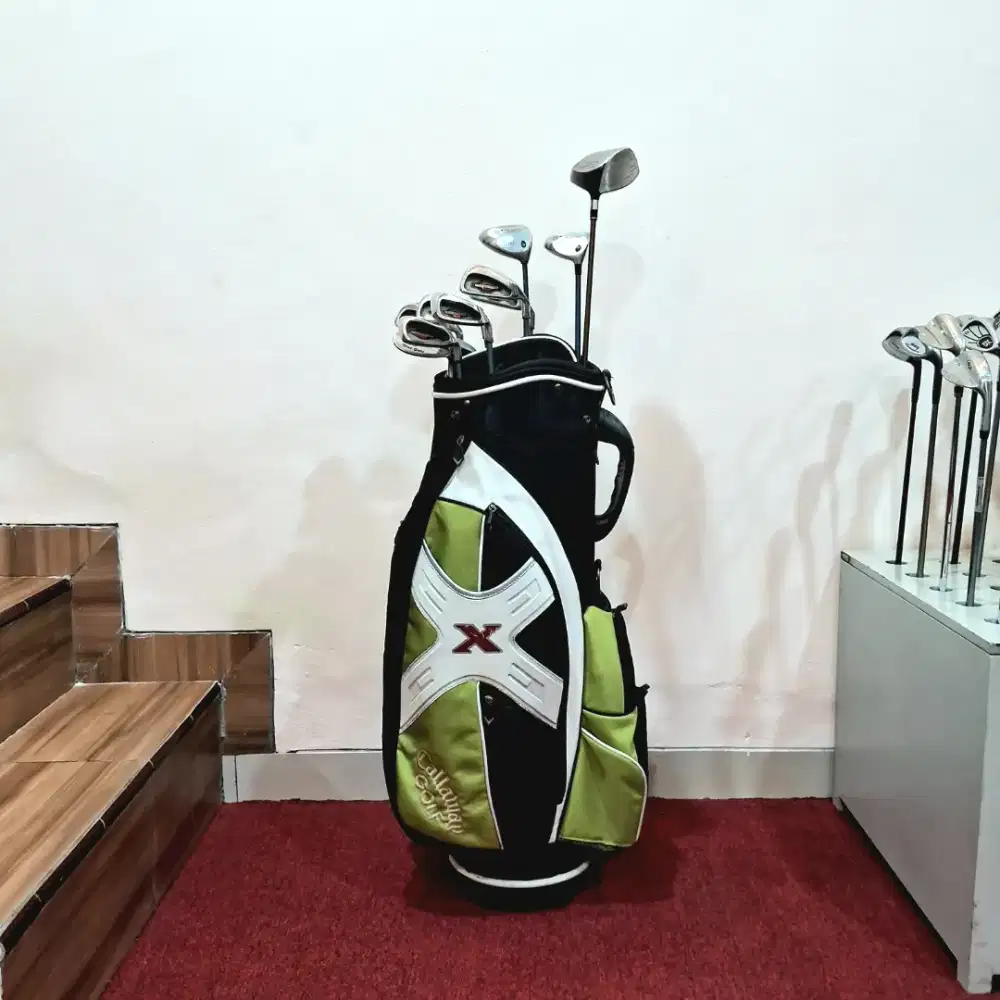 Paket Stick Stik Golf Lengkap Untuk Pemula, Second Original