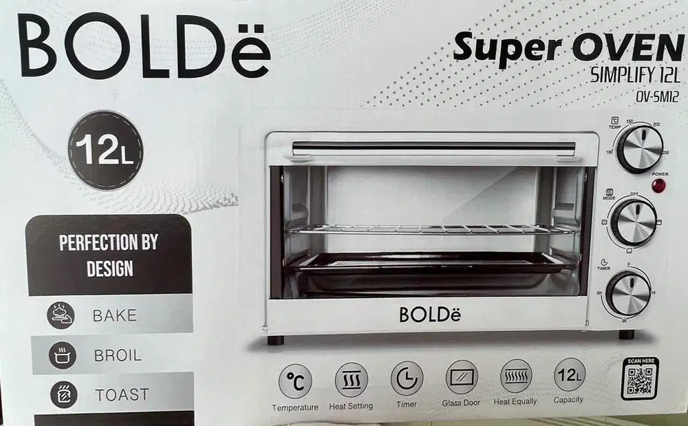 SUPER OVEN BOLDE SIMPLIFY 12L