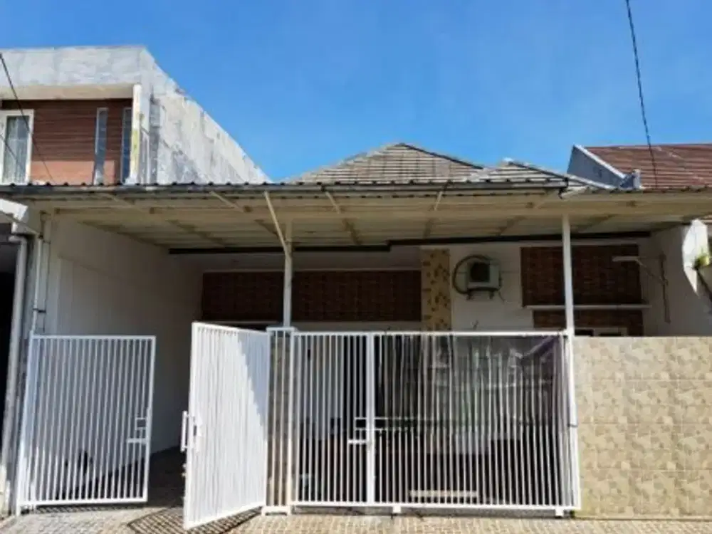 Rumah Rungkut Mapan Barat, Row jln 3mobil