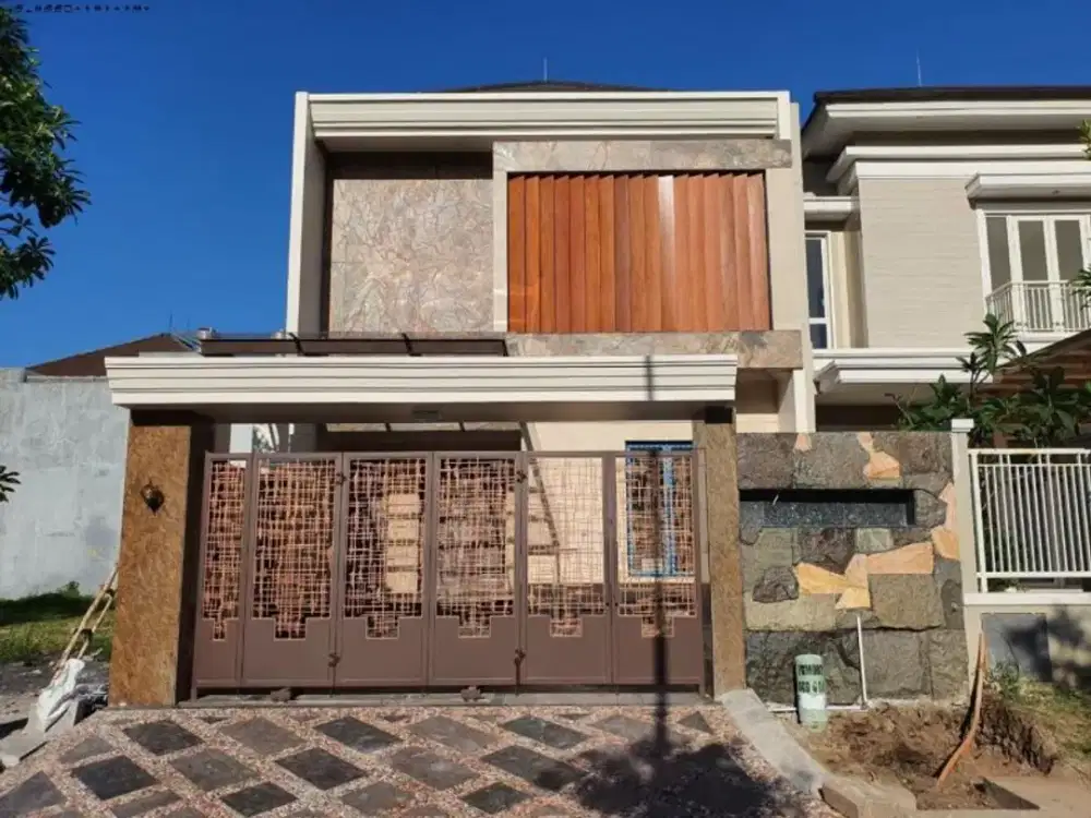 Rumah Puri Galaxy Acacia Garden Hdap barat, New MInimalis