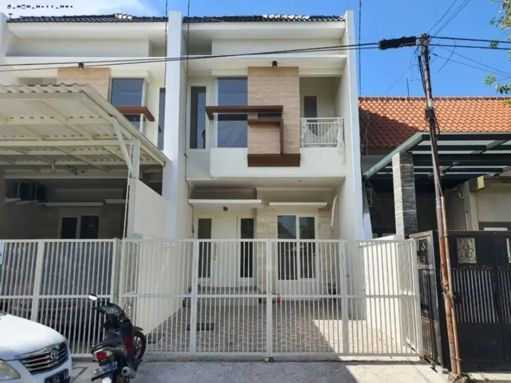 Rumah Kutisari Indah NEW MINIMALIS STRATEGIS Row 3 mobil