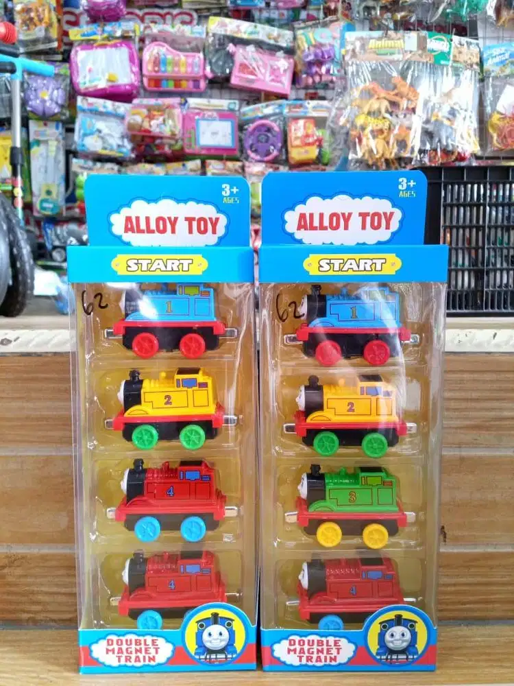mainan anak diecast thomas isi 4