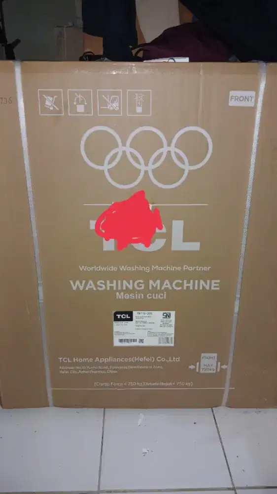 Mesin Cuci TCL-7Kg (SeriTWT76-20S)