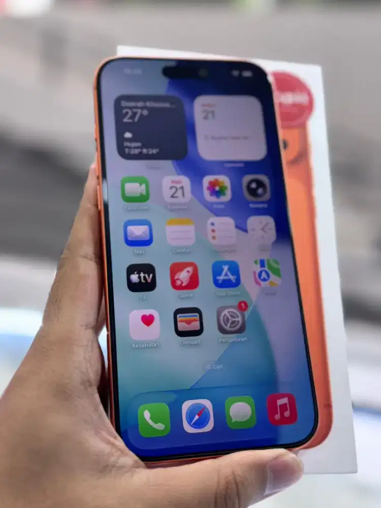 iPhone 17 Pro Max 256gb Orange Fullset Mulus