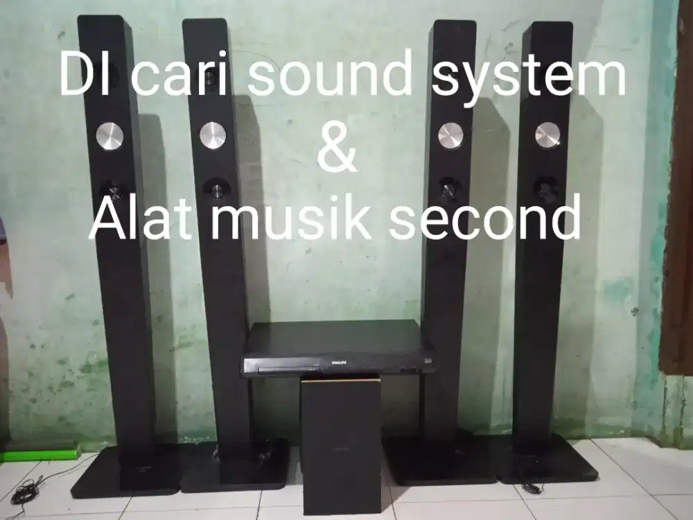 Di beli audio sound system bekas
