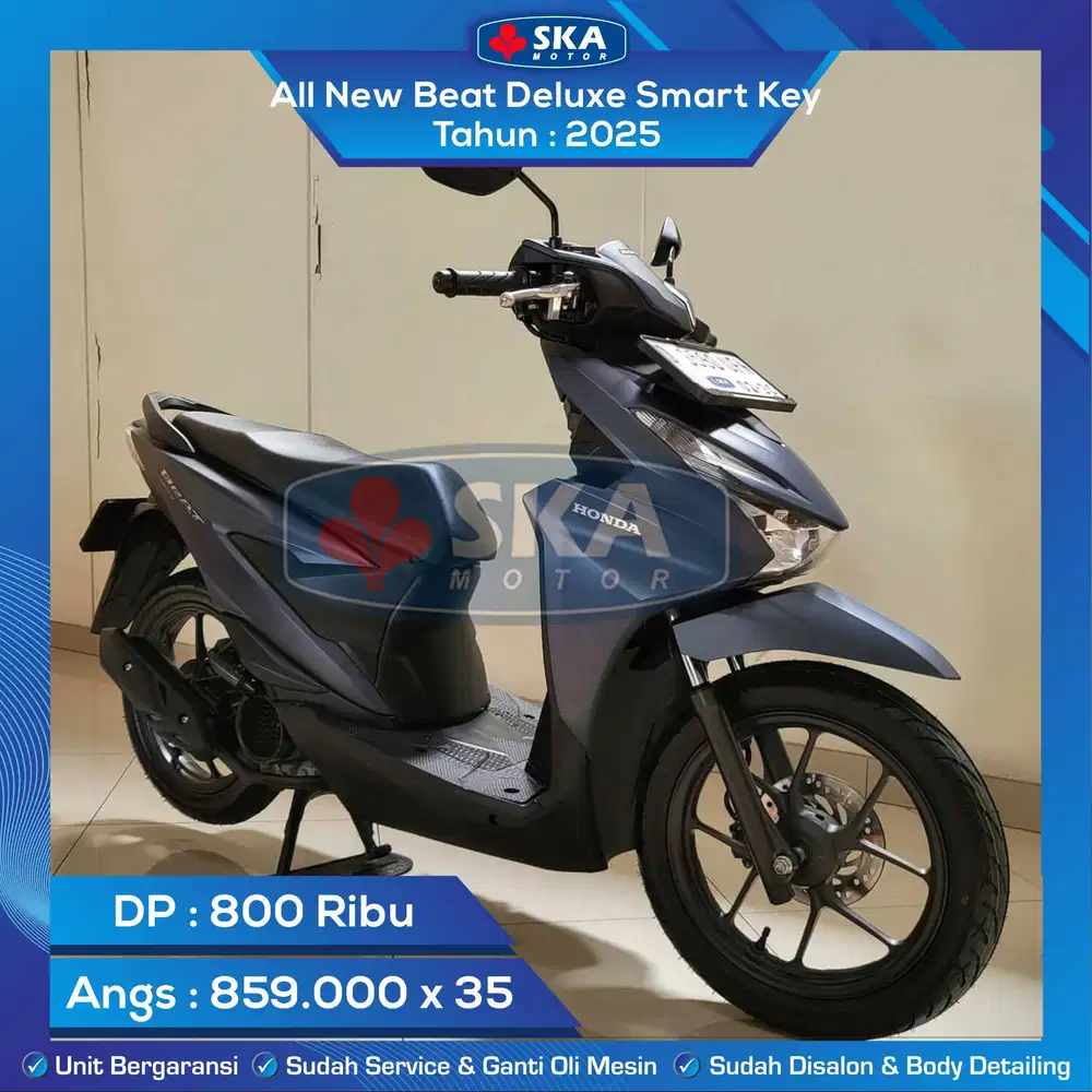 Honda All New Beat Deluxe Smart Key Tahun 2025