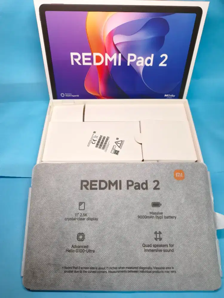 REDMI pad 2 128GB warna hitam