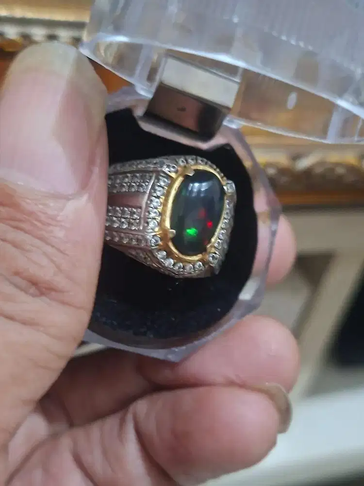 Kalimaya banten black opal jarong full