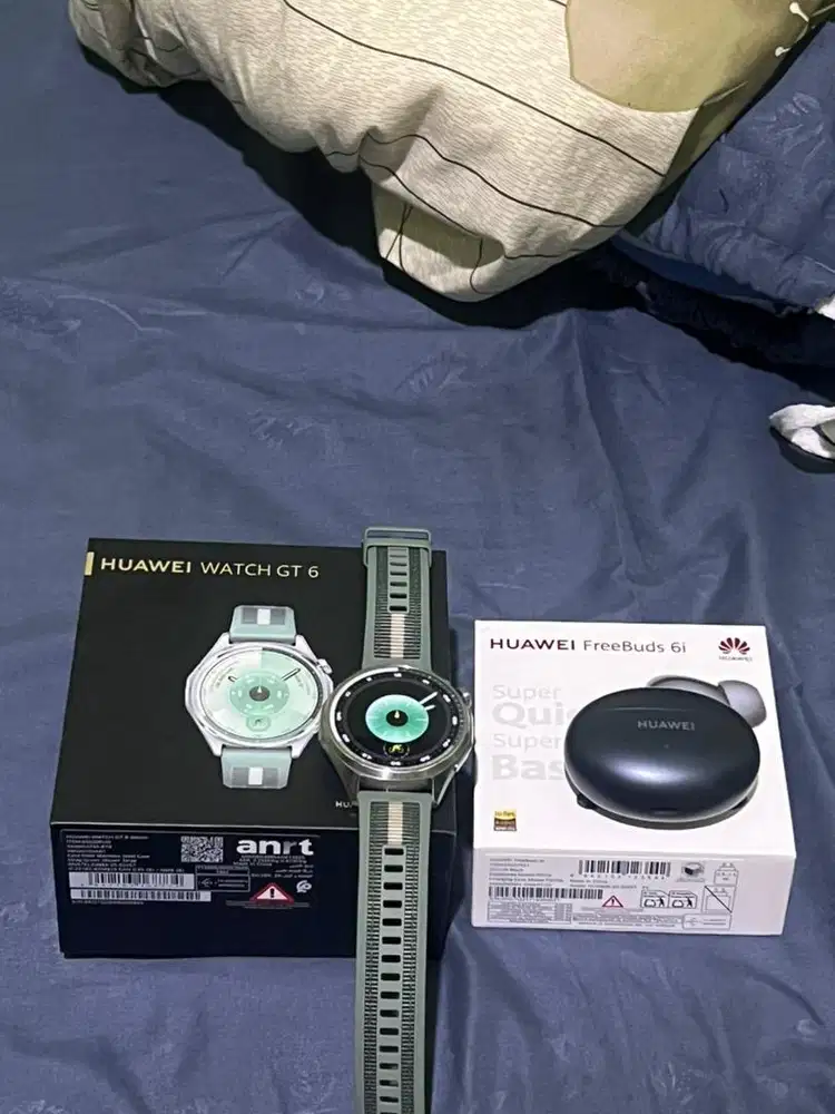 Huawei Smartwatch GT 6 Series Green (Free TWS FreeBuds 6i)