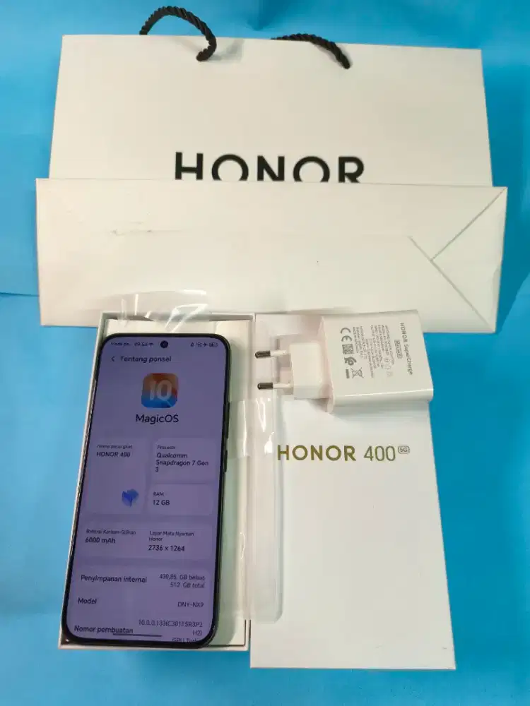Honor 400 5G 512GB warna hitam