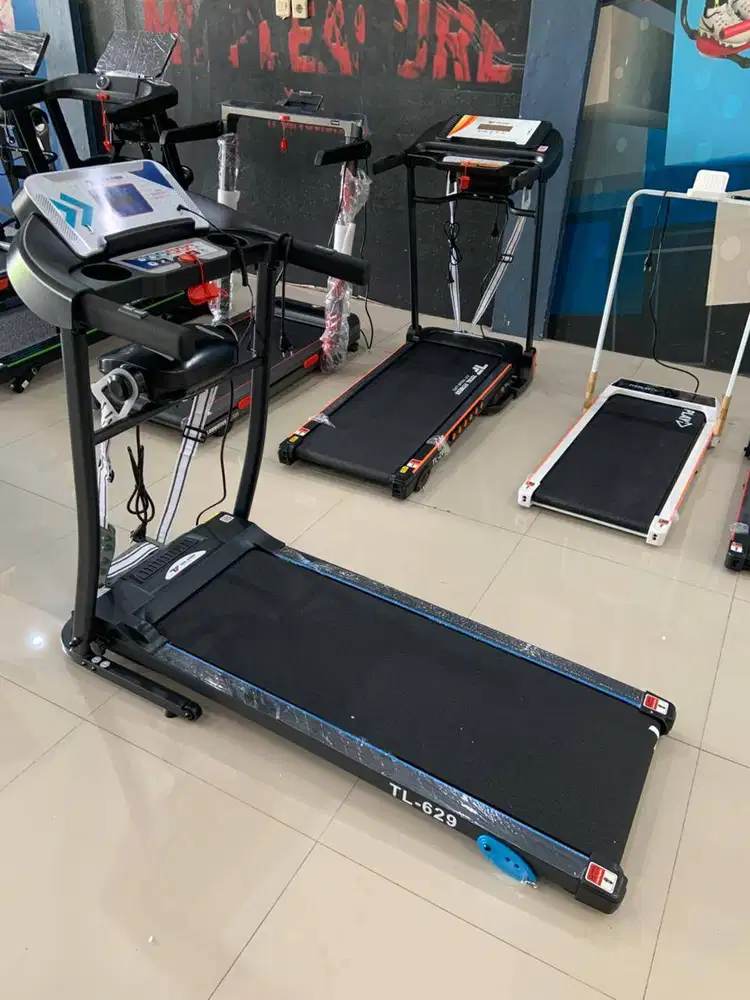 TREADMILL ELEKTRIK TL 629 MANUAL INCLINE 2 FUNGSI TOTAL FITNESS