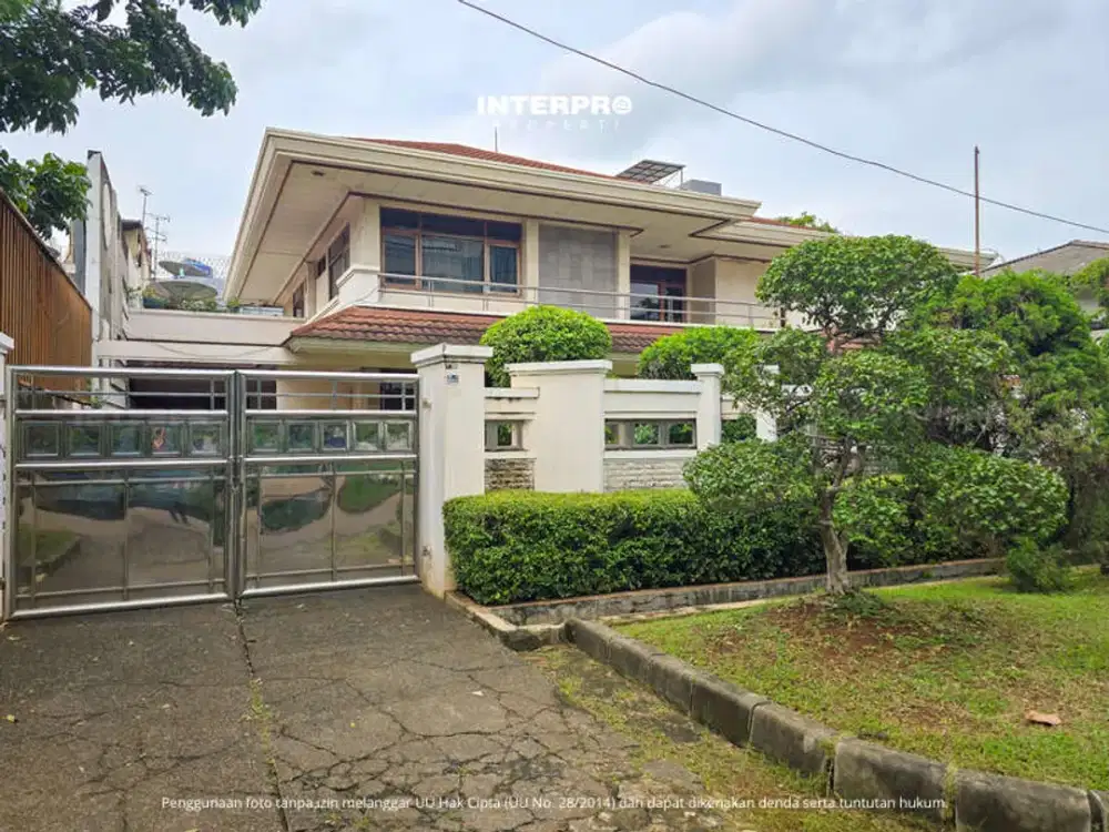 Rumah 2 Lantai Dijual Komplek Ancol Timur Hadap Selatan - Luas 772m2