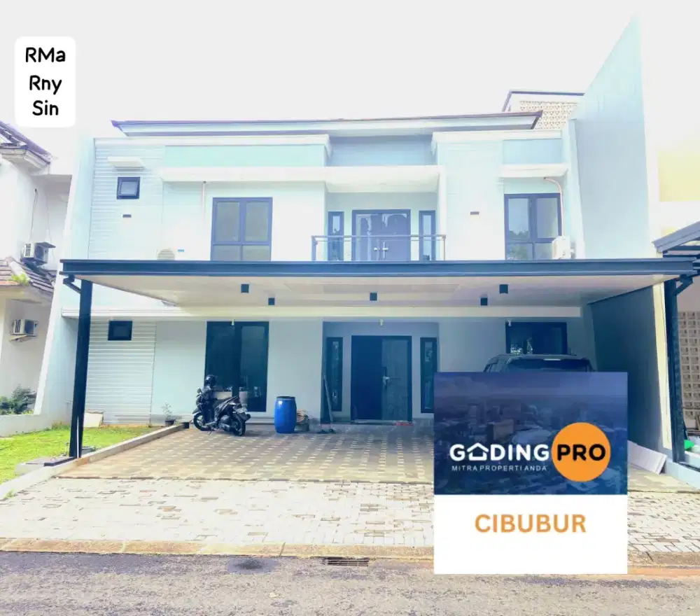 Dijual Rumah Cantik Siap Huni di Kota Wisata