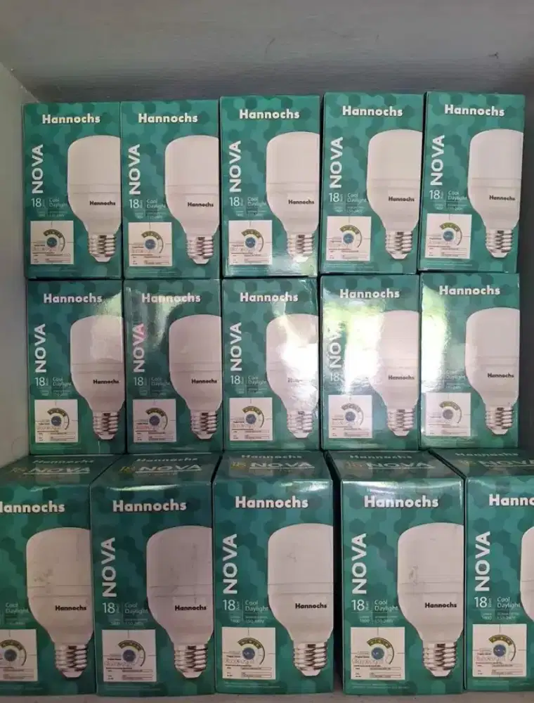 YANG MINAT BORONGAN PER PCS CUMA 20RIBU HANNOCHS 18 WATT ADA 15 PCS