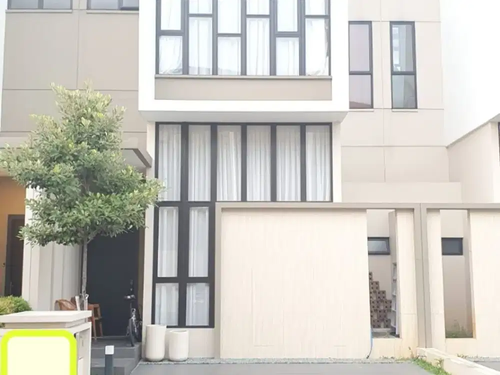 Rumah Cantik Semi Furnished di Cluster Matana Asya JGC, Jakarta Timur