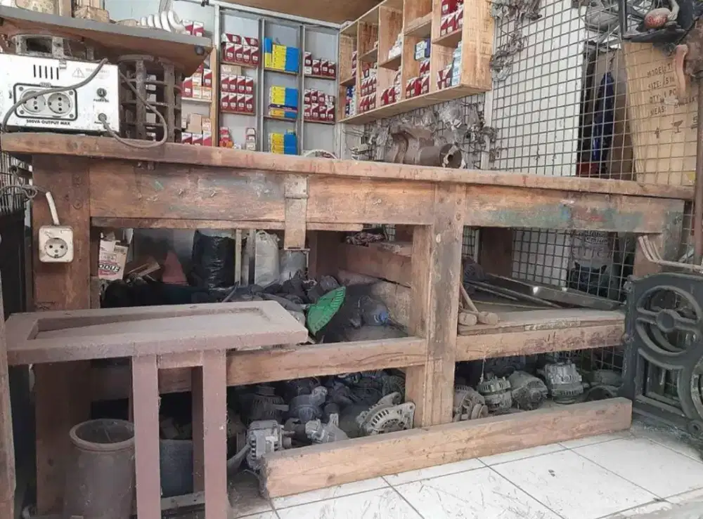 MEJA TEBAL PANJANG 2 METER LEBAR 1 METER