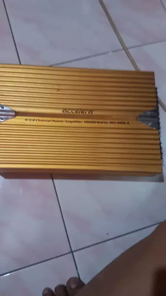 Power  amplifier accelera 4/3/2 chanel