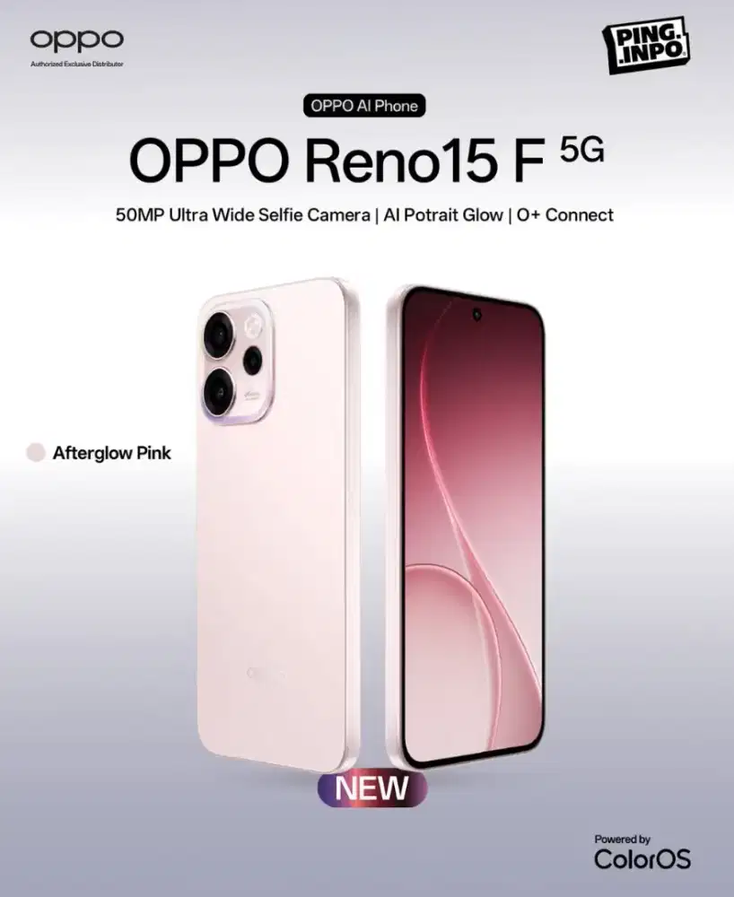RENO 15F 5G 8/256 Ready Stock semua warna