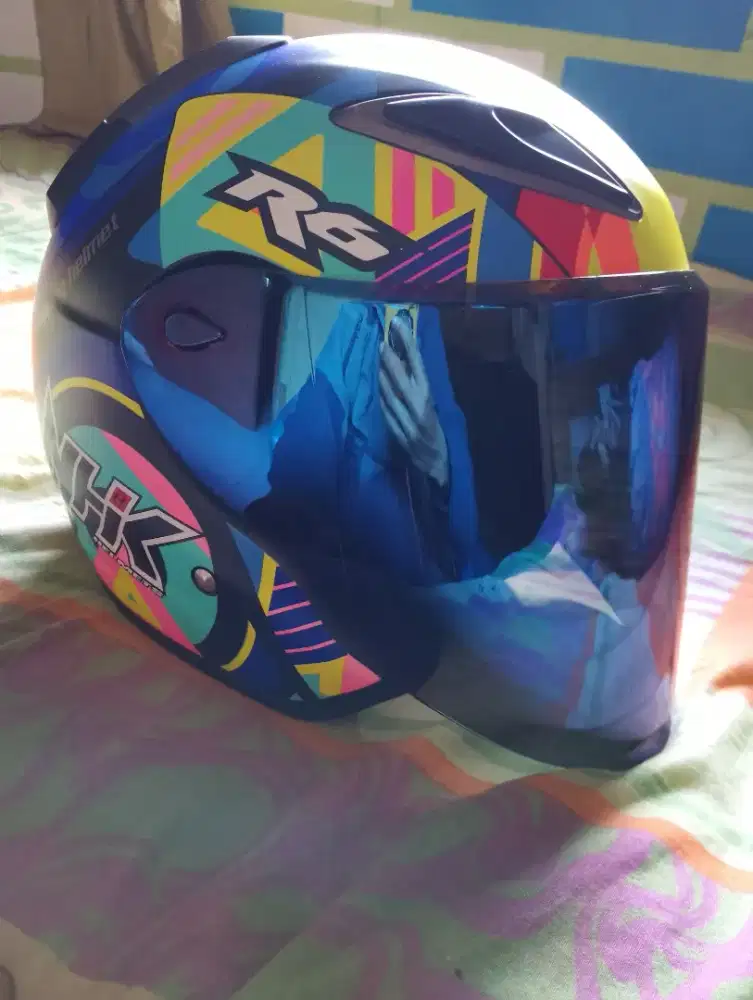 Dijual Helm NHK R6 Baru 2x pakai Visor baru by Norisk