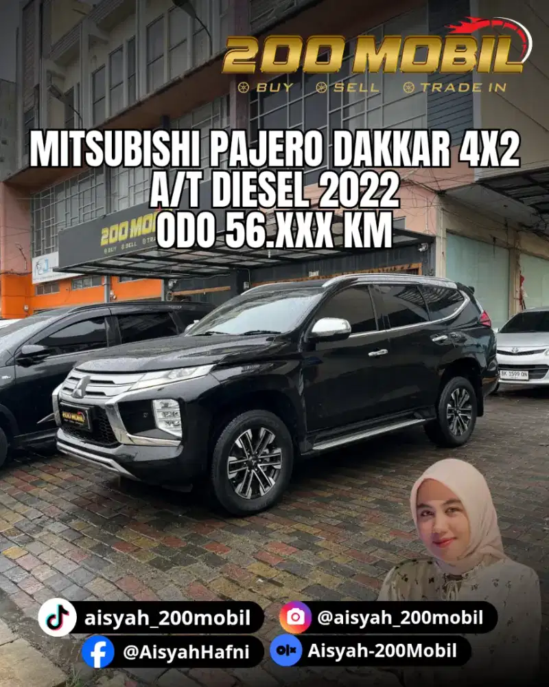 Mitsubishi Pajero Sport Dakar 4x2 A/T 2023 Diesel