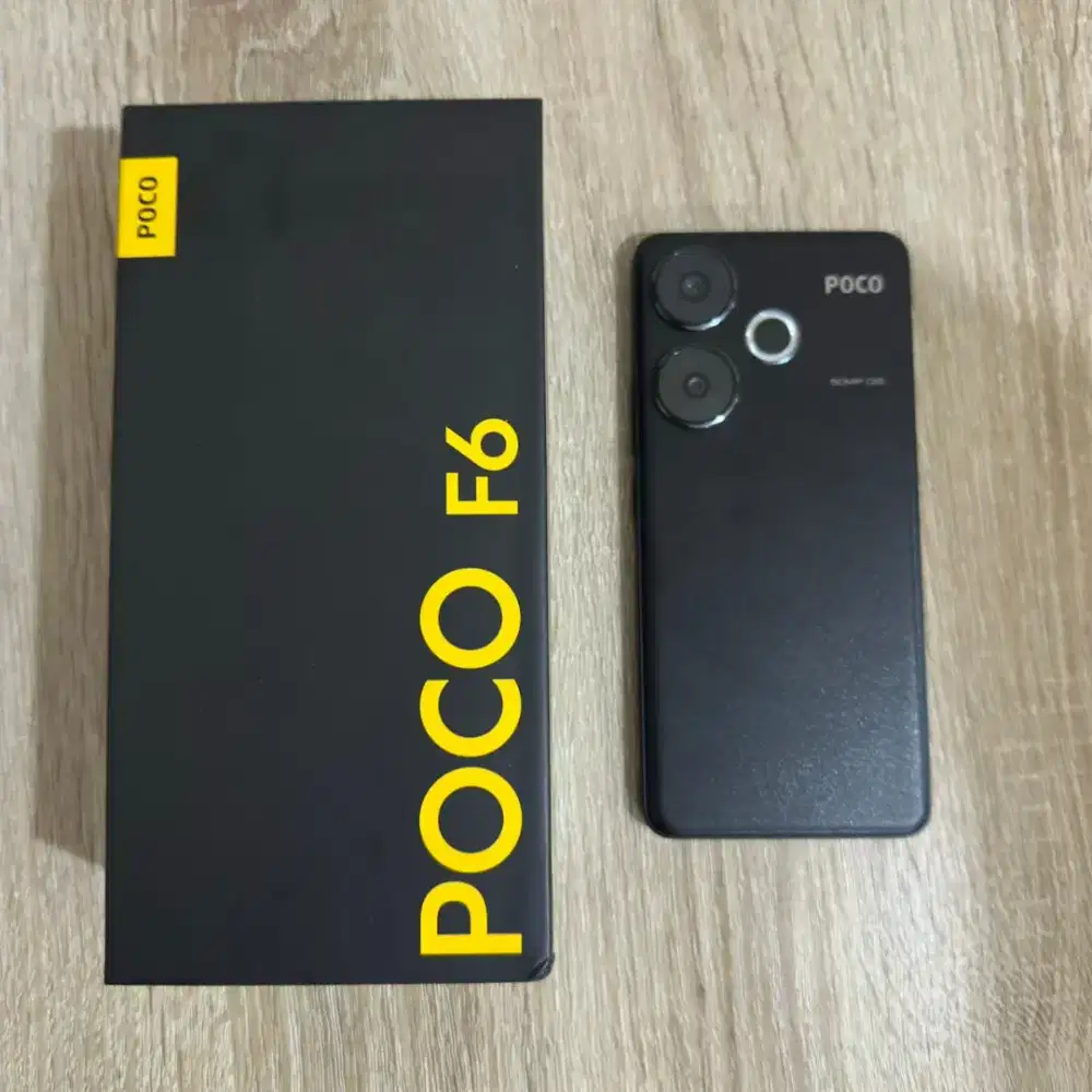 Xiaomi Poco F6 5G 12/512GB Fullset Supermulus no kendala
